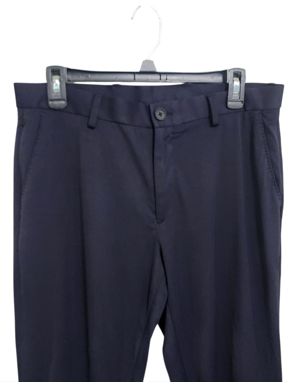 Murano Alex Fit Navy Blue Performance Pants Slacks 33X32